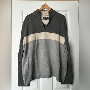 NWOT - Eddie Bauer 1/4 zip men’s sweater Size XL